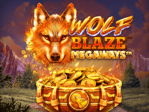 Wolf Blaze Megaways game cover